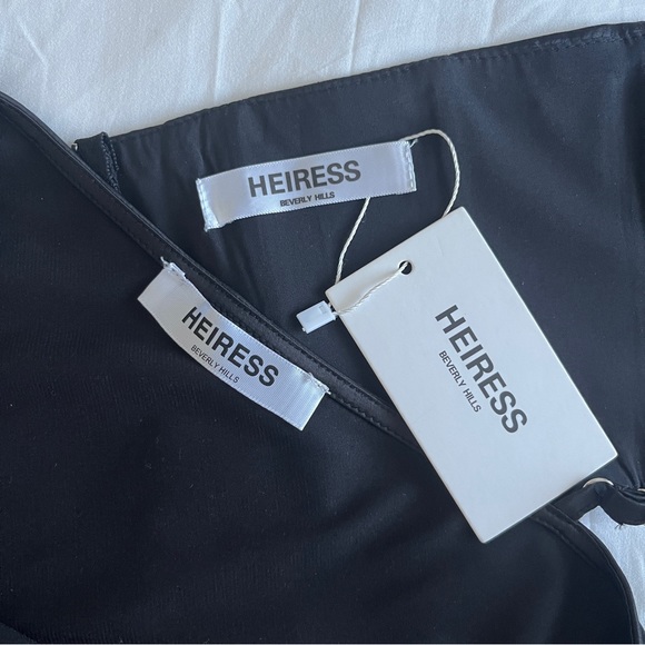 Heiress Beverly Hills Satin Dress with Corset - Picture 8 of 8